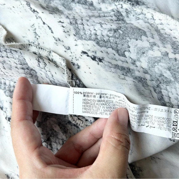 NEW ZARA ANIMAL PRINT BUTTON DOWN DRESS - Picture 11 of 14